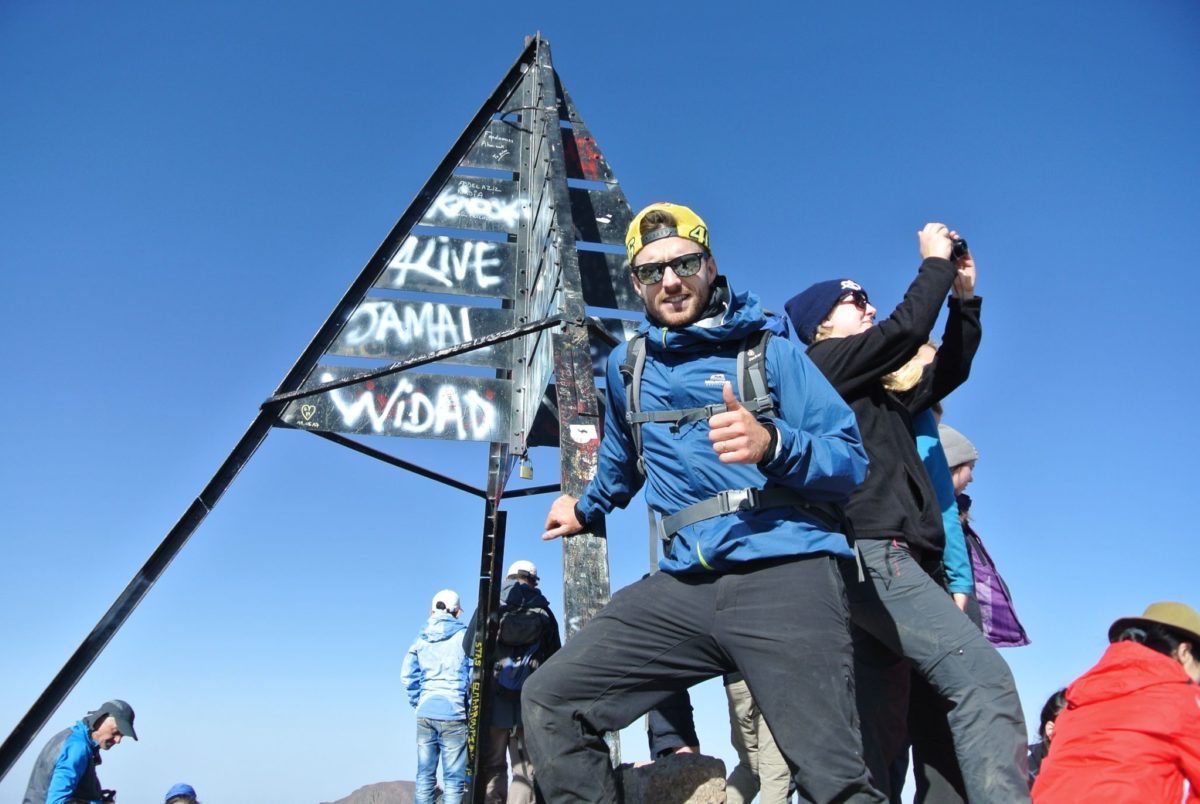 Toubkal summit leader
