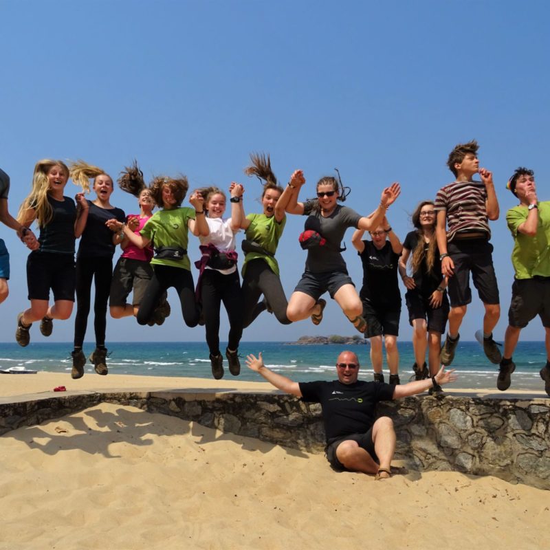 Malawi team jump